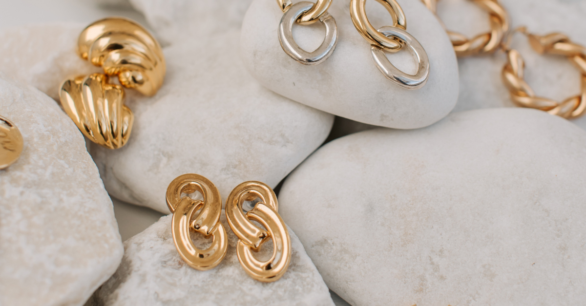  Rose Gold Earrings